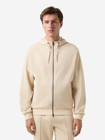 BOGNER Sweatjacke 'Steven' in Beige: Vorderseite