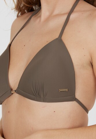 Athlecia Triangel Bikinitop 'Aqumiee' in Bruin