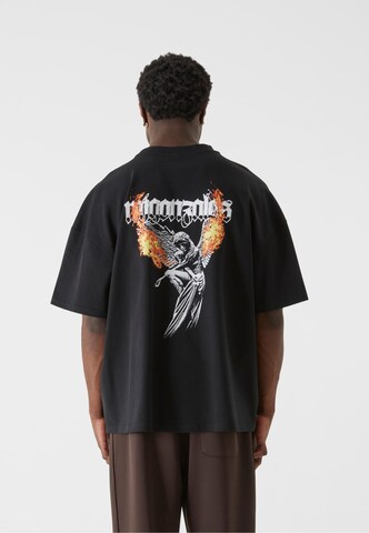 T-Shirt 'Burning Wings' MJ Gonzales en noir : devant