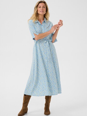 Cream Shirt dress 'CRTiah' in Blue: front