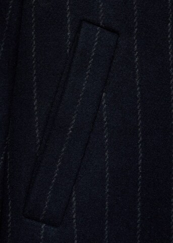 MANGO TEEN Coat 'Stripe' in Blue