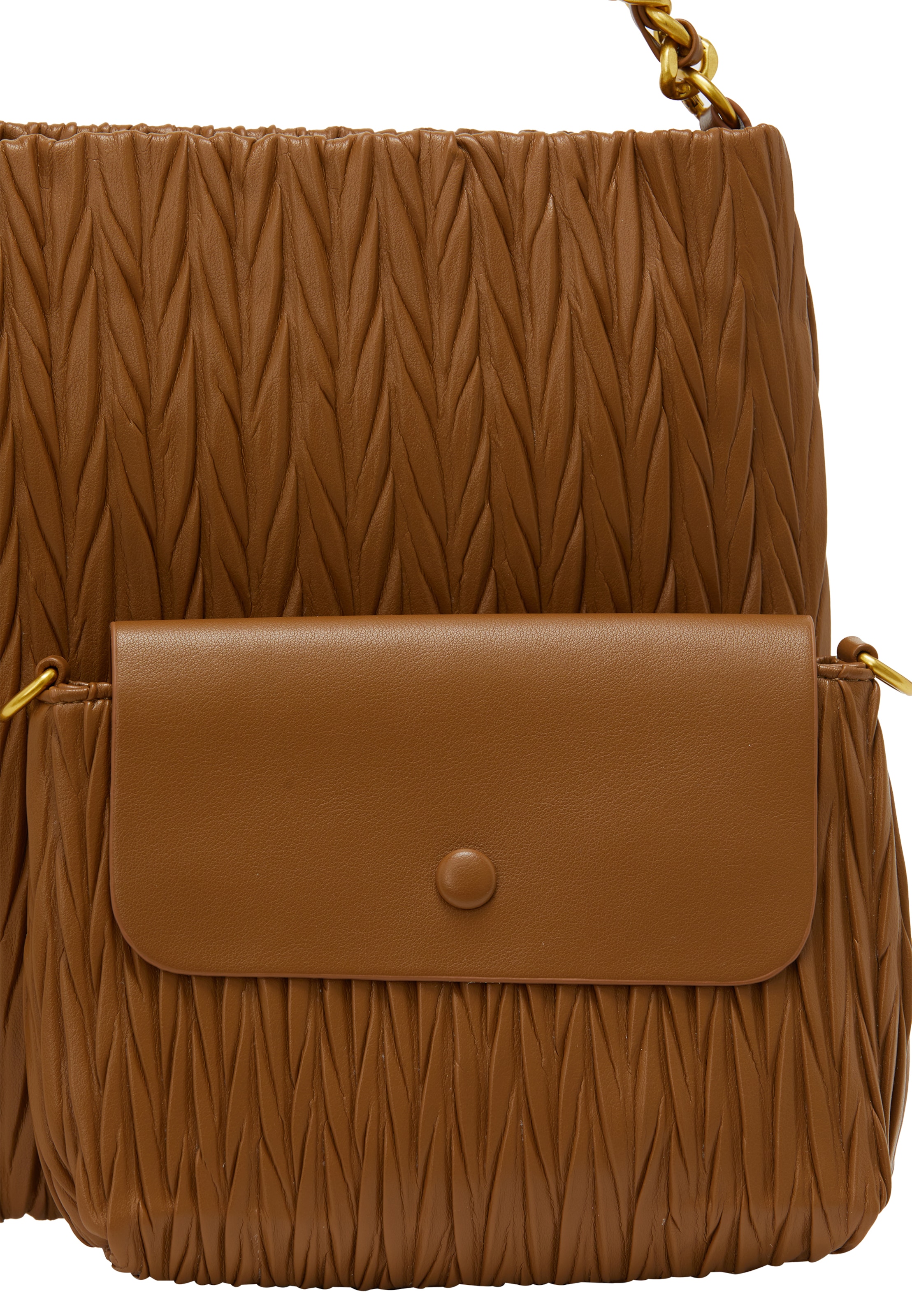 faina Skuldertaske i brun