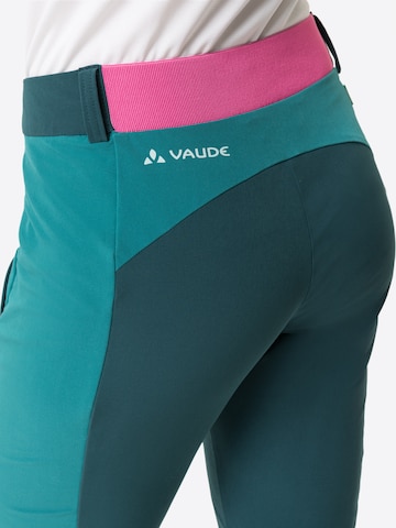 VAUDE Slim fit Outdoor Pants 'W Elope SLF P' in Green