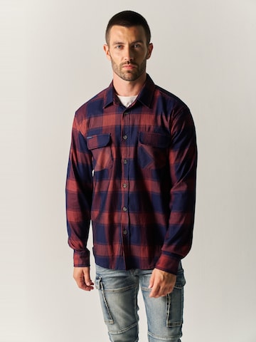 KOROSHI Regular Fit Skjorte i rød: forside