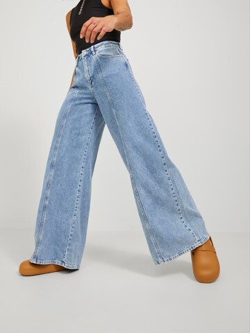 JJXX Wide leg Jeans 'Bree' i blå