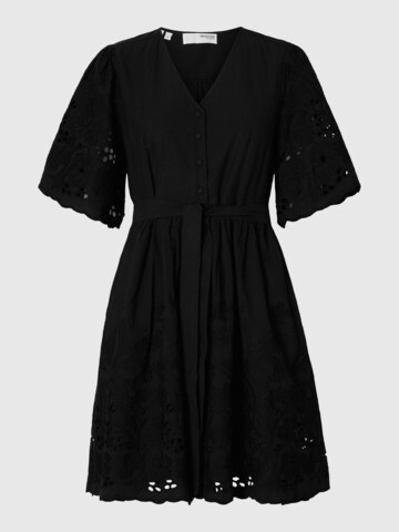 SELECTED FEMME Kjole i sort: forside