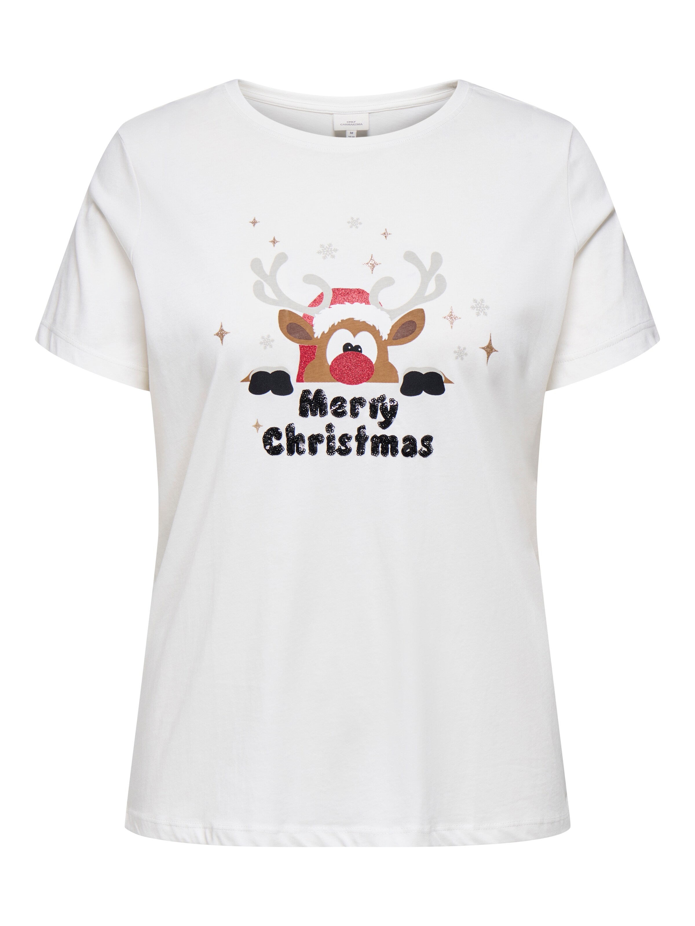 ONLY Carmakoma Shirt in White: front