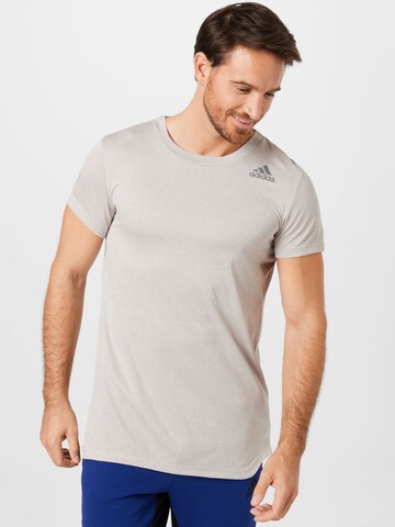 T-Shirt fonctionnel 'Always Om' ADIDAS SPORTSWEAR en blanc : devant