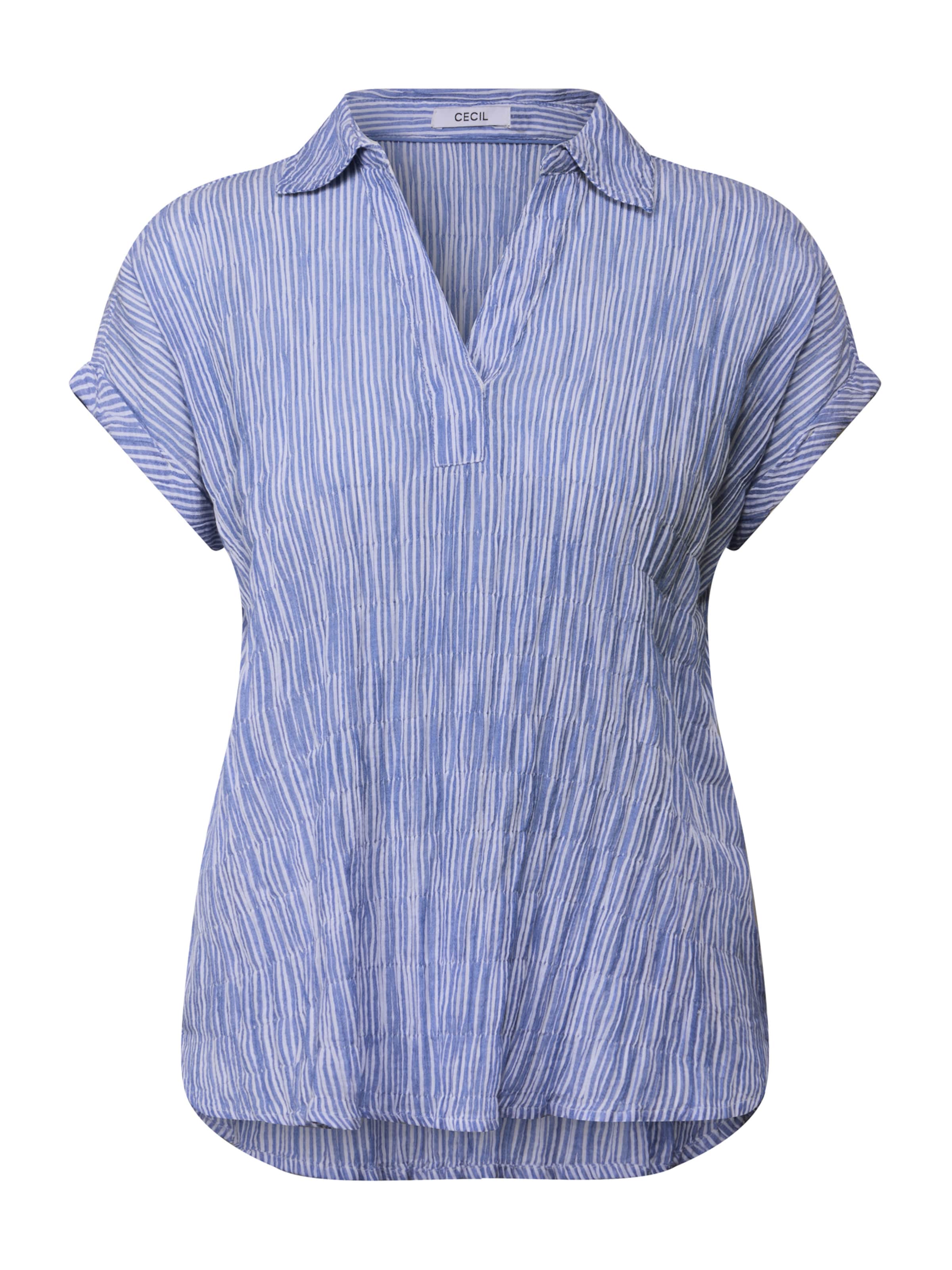 Bluză de la CECIL pe albastru: față