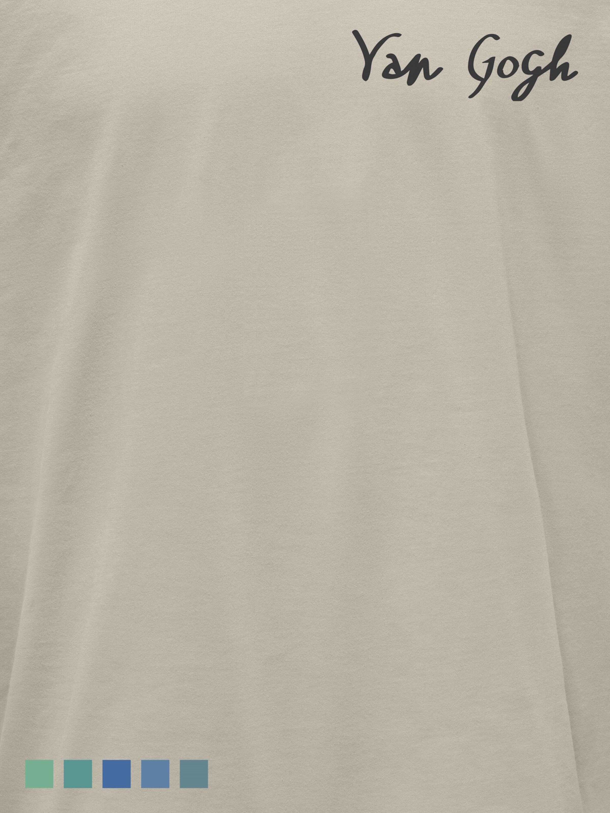 Maglietta 'Van Gogh' di Only & Sons in grigio