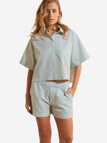 Camicia da notte 'Bettina' di ETAM in verde: frontale