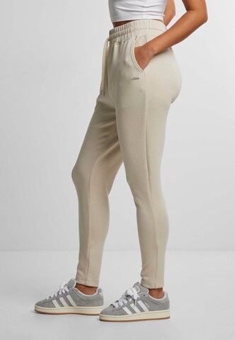 Effilé Pantalon de sport Aim'n en beige