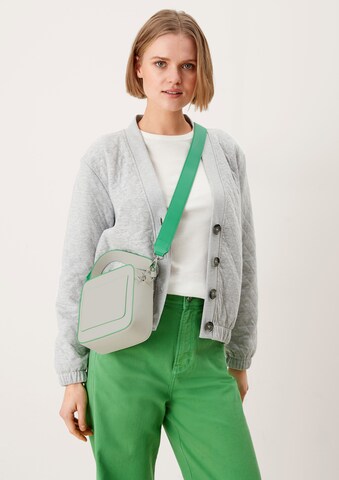 s.Oliver Crossbody Bag in White: front