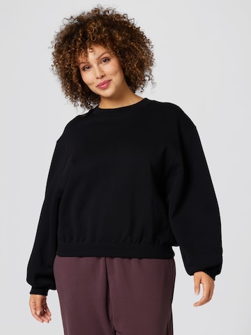 A LOT LESS Sweatshirt 'Haven' in Black