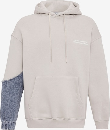 VAMOS CLO Суичър в сиво: отпред