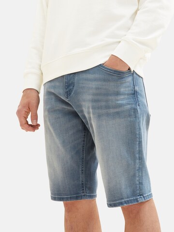 TOM TAILOR Regular Shorts 'Josh' in Blau