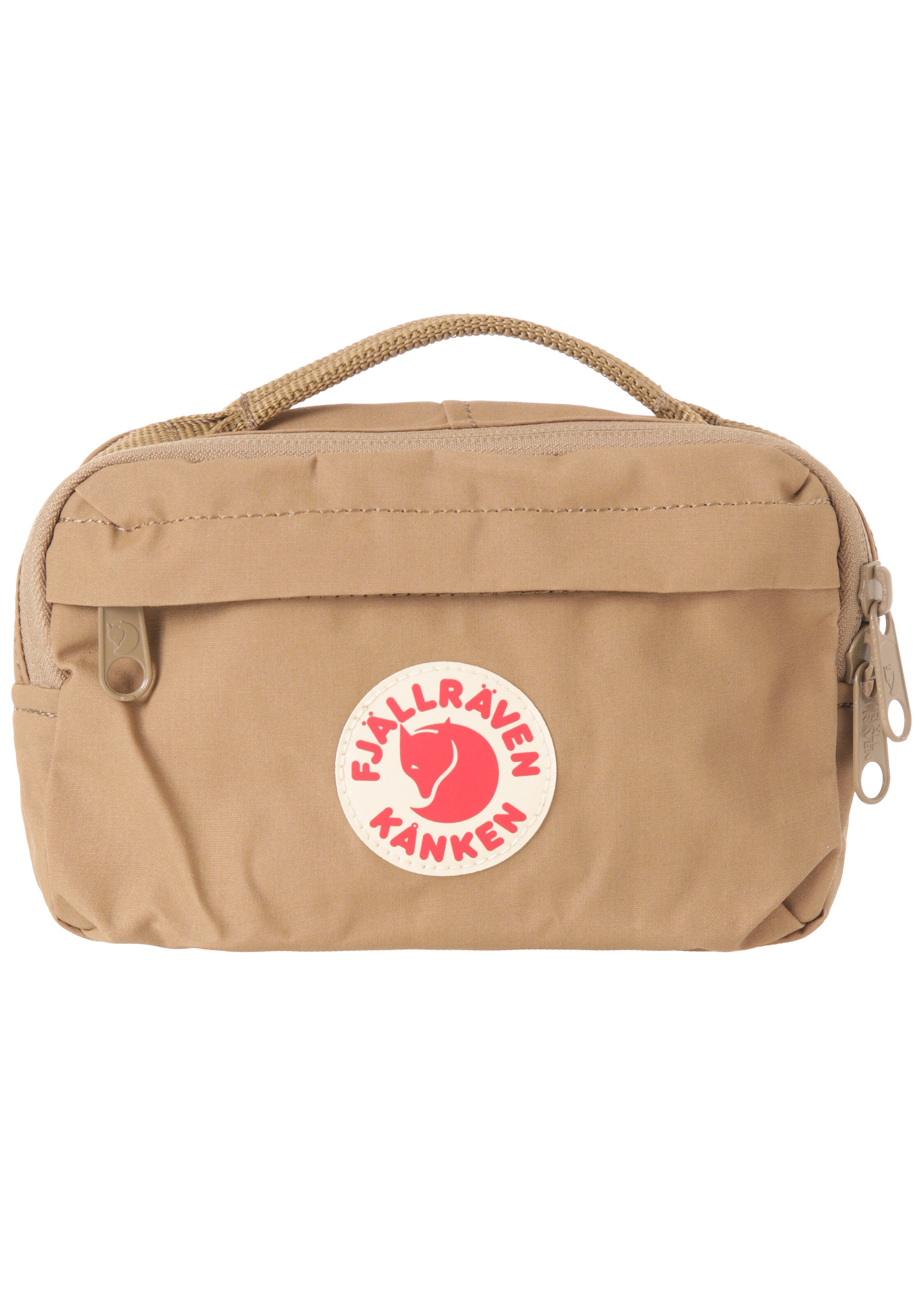 Marsupio 'Kånken' di Fjällräven in beige: frontale