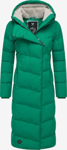 Ragwear Зимно палто 'Pavla' в зелено: отпред