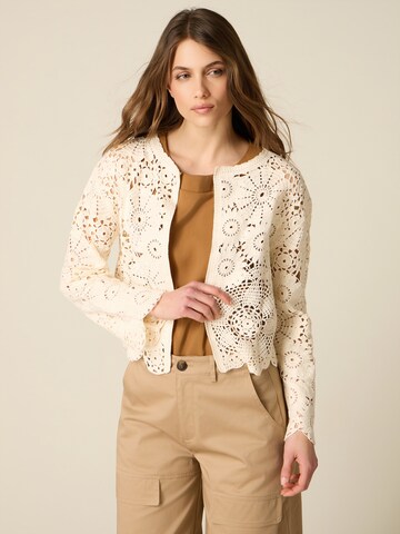 Pullover di oltre in bianco