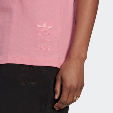 ADIDAS ORIGINALS Shirt 'Disney Graphic' in Pink