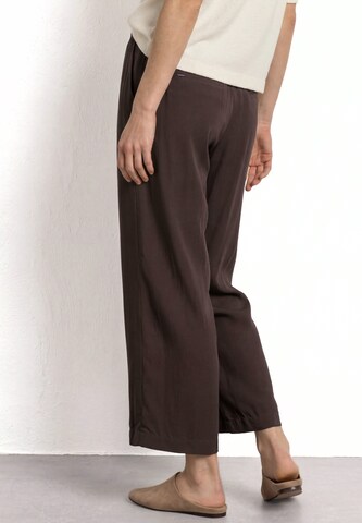 STREET ONE Wide Leg Hose in Braun