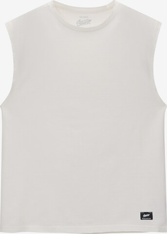 Pull&Bear Shirt in White: front