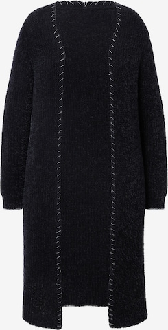 Cardigan MIAMODA en noir : devant