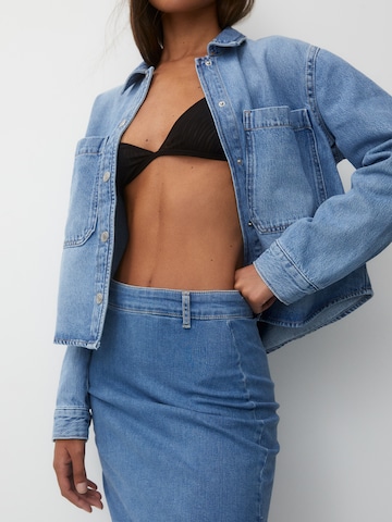 Jupe Pull&Bear en bleu