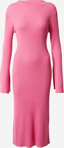 Robes en maille 'Ally' Lindex en rose : devant