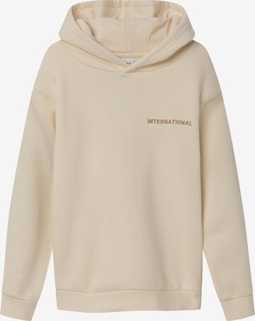 NAME IT Sweatshirt 'Nkmrastole' in Beige: voorkant