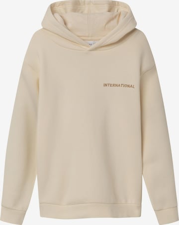 NAME IT Sweatshirt i beige: forside