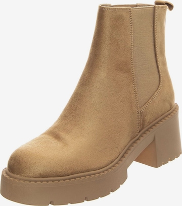 Boots chelsea 'Trust Sand Micro Boots' di Madden Girl in marrone: frontale