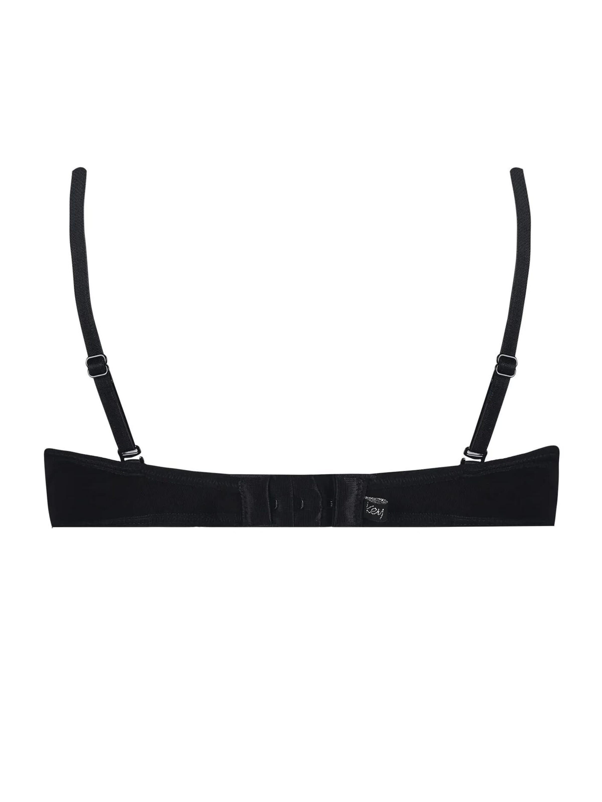 Key T-shirt Bra 'Biustonosz TBC 024' in Black