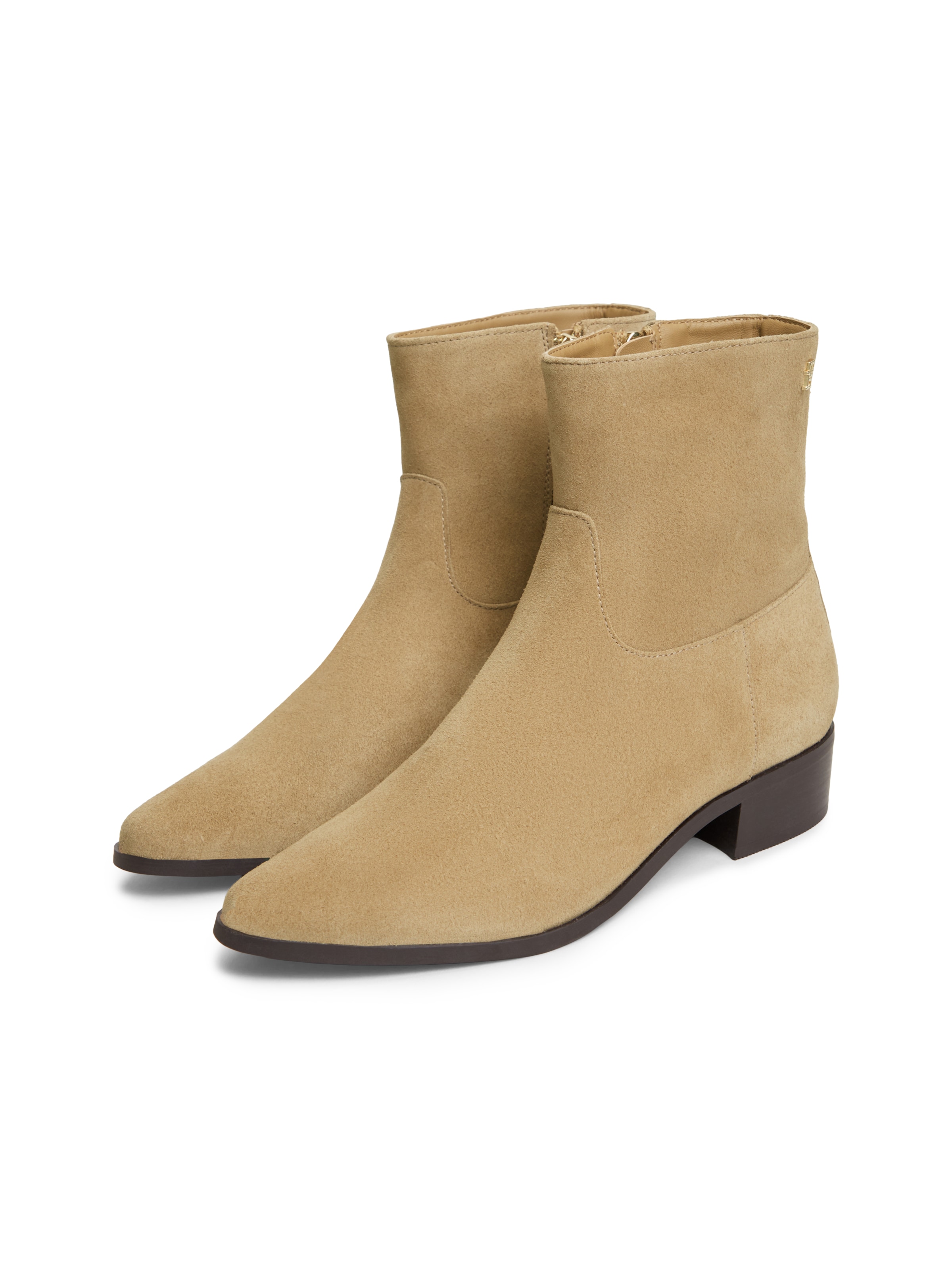 TOMMY HILFIGER Ankle boots σε μπεζ