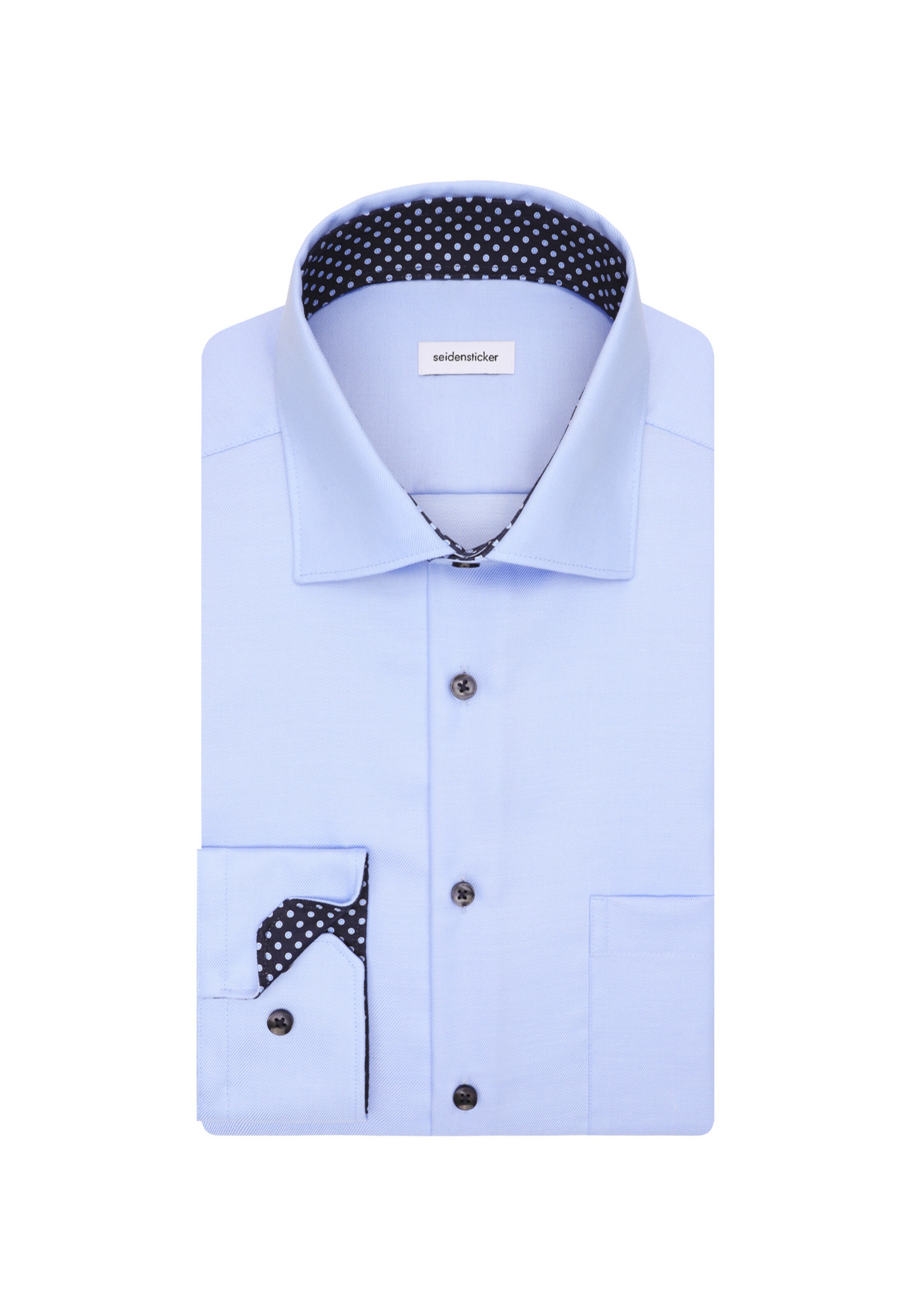 Coupe regular Chemise business SEIDENSTICKER en bleu