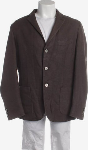 Windsor Suit Jacket in L-XL in Brown: front