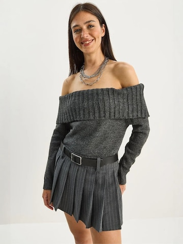 Pull-over 'Pullover' Bianco Lucci en gris