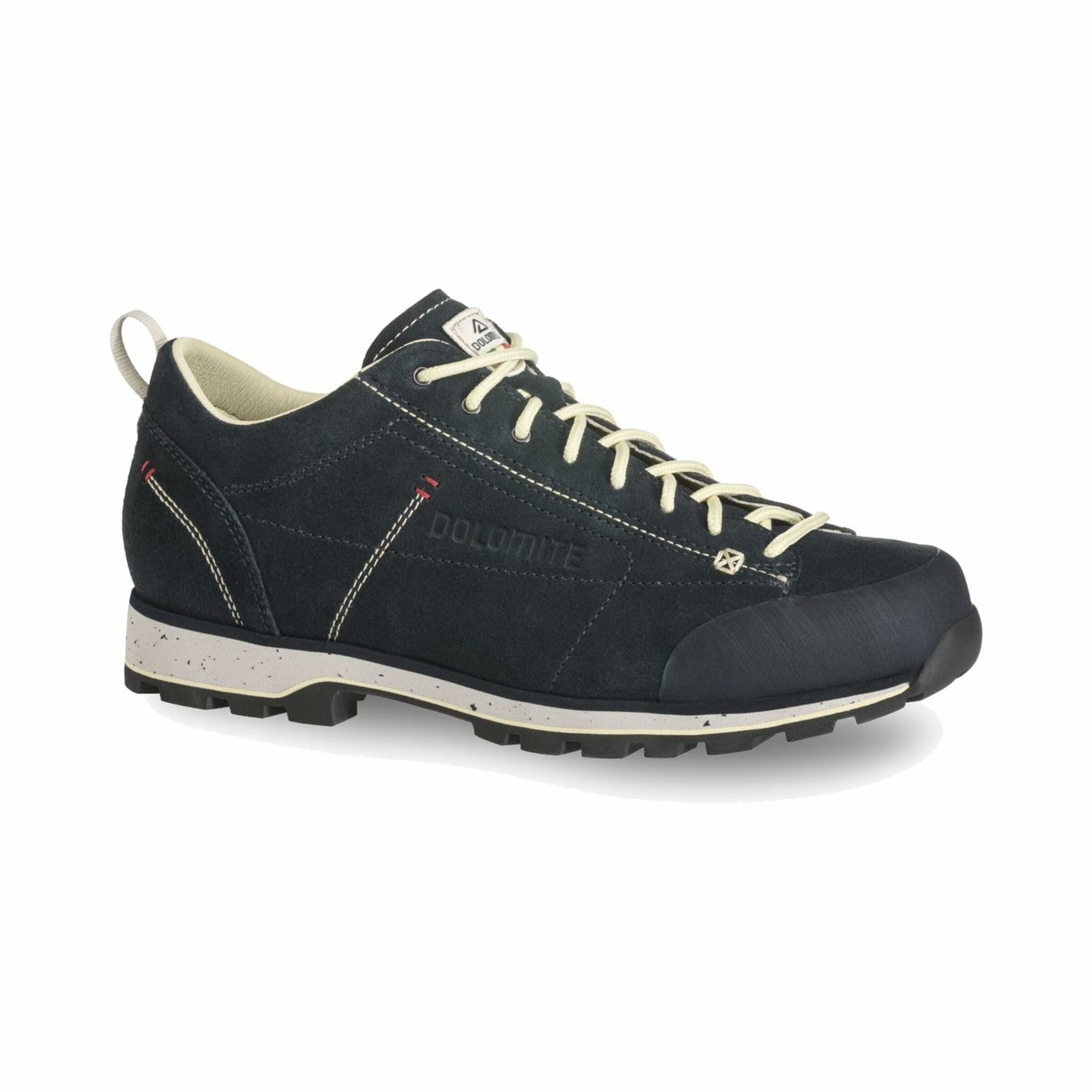 Dolomite Platform trainers in Black: front