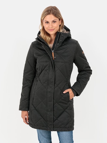 CAMEL ACTIVE Winter Coat in Black: front