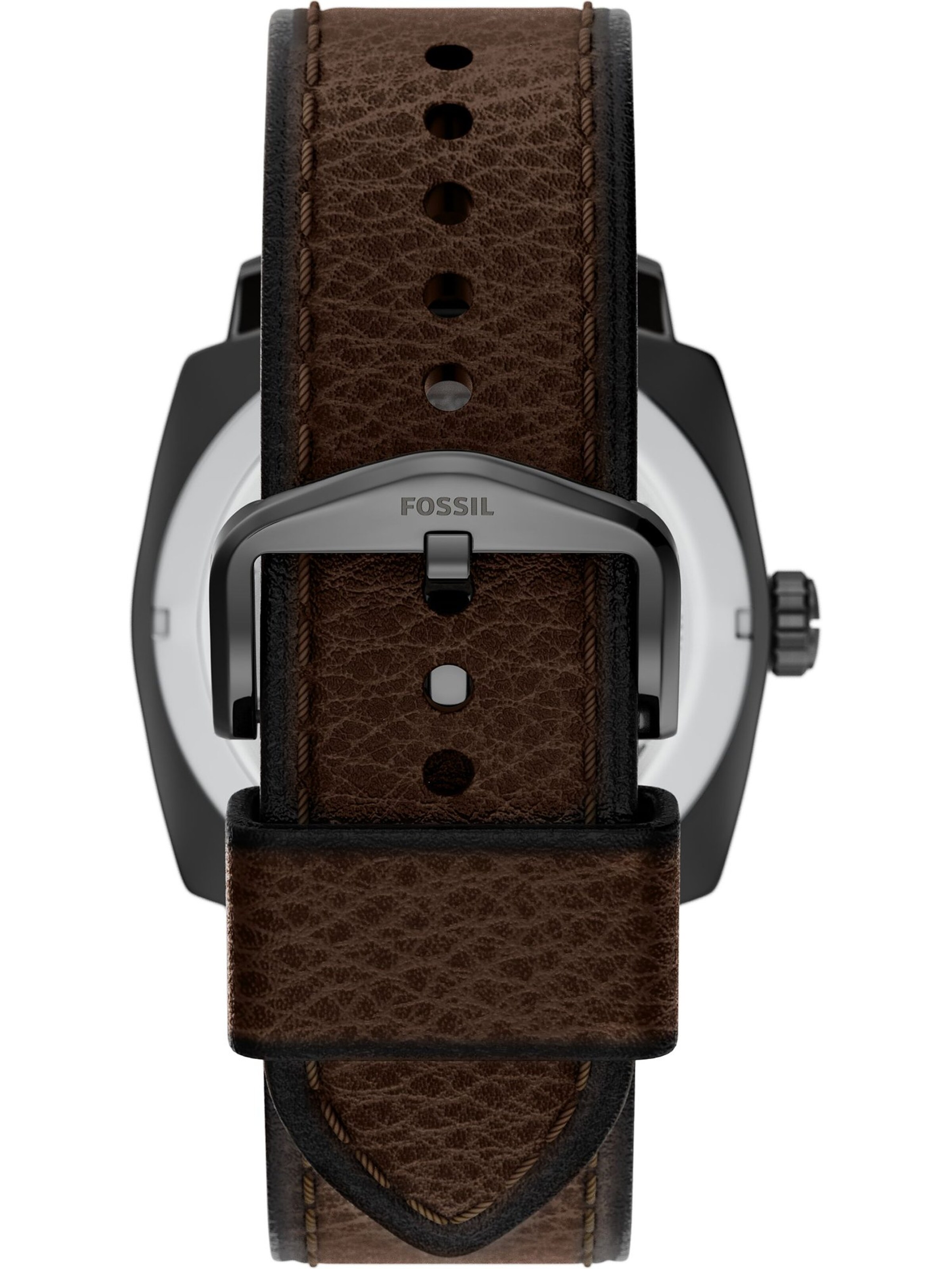 FOSSIL Analog klocka 'MACHINE' i brun
