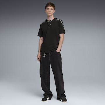 PUMA Póló 'Essentials Tape' - fekete