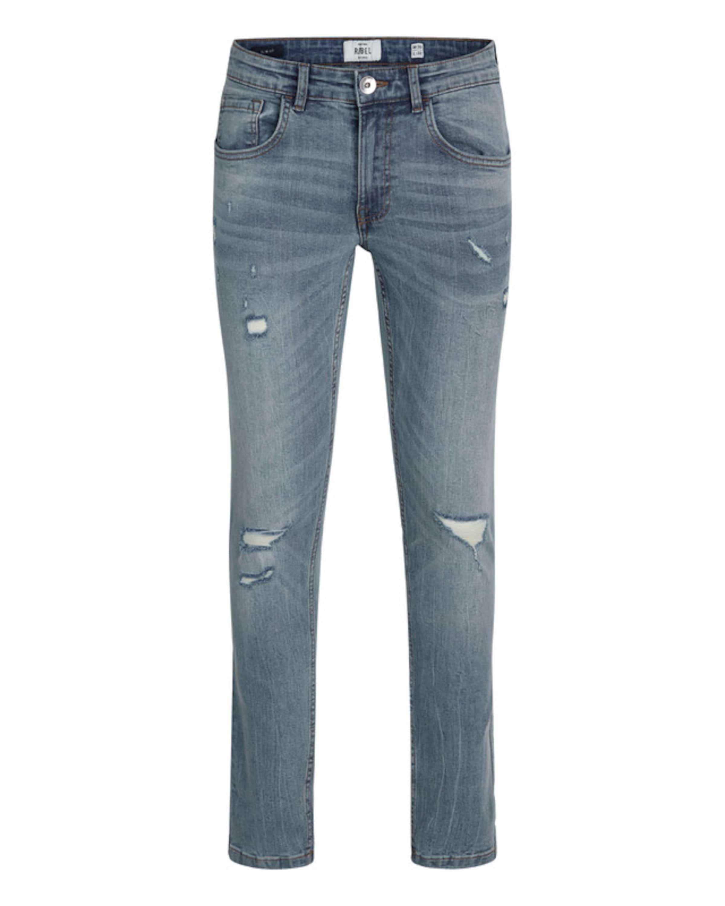Redefined Rebel Slimfit Jeans 'Stockholm' in Blau: Vorderseite