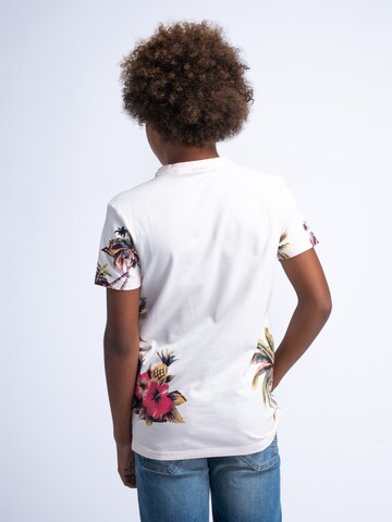 T-Shirt 'Tybee Island' Petrol Industries en rose