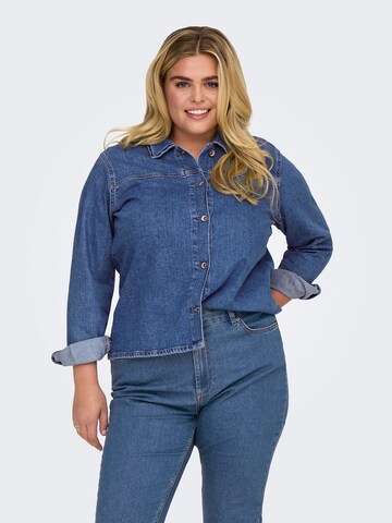 Chemisier 'CARKimberly' ONLY Carmakoma en bleu : devant