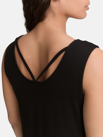 TOM TAILOR Kleid in Schwarz