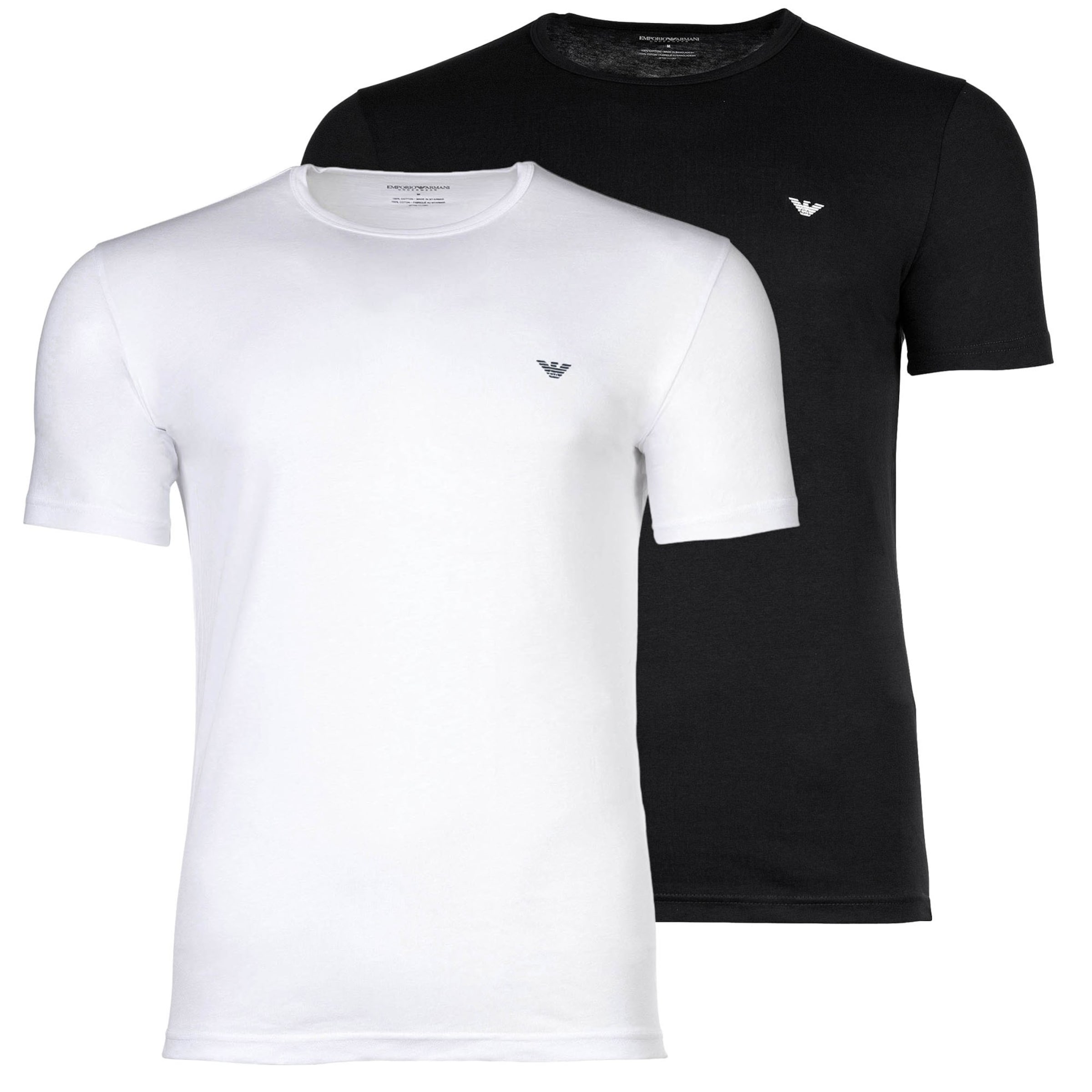 T-Shirt Emporio Armani en mélange de couleurs : devant