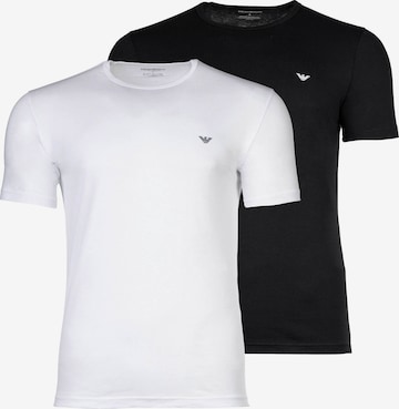 T-Shirt Emporio Armani en mélange de couleurs : devant