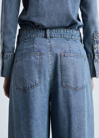 MANGO Loosefit Jeans 'Melissa' in Blau