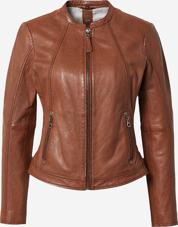 Gipsy Between-season jacket 'Meilin' in Brown: front