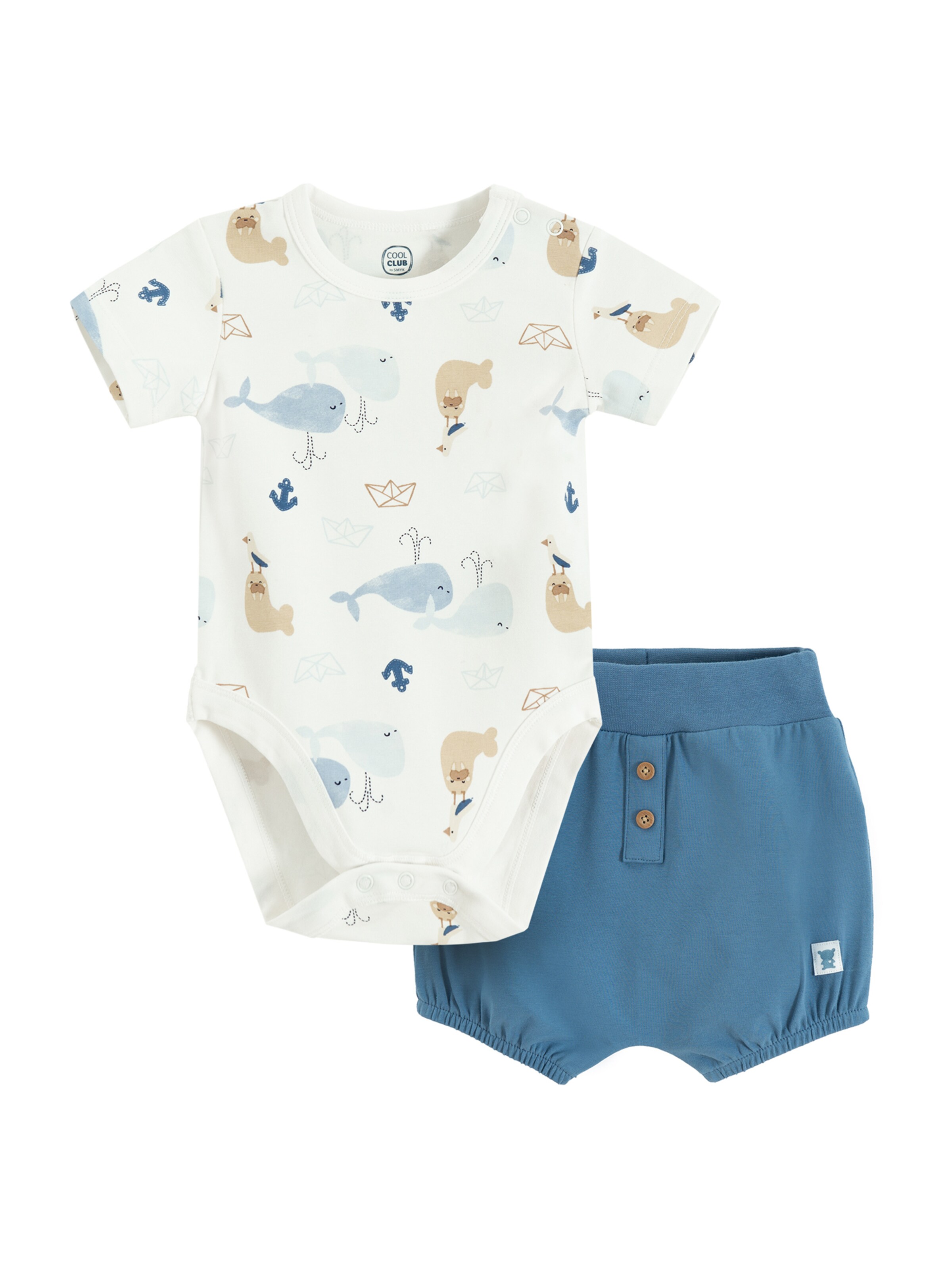 Cool Club Set in Beige: Vorderseite